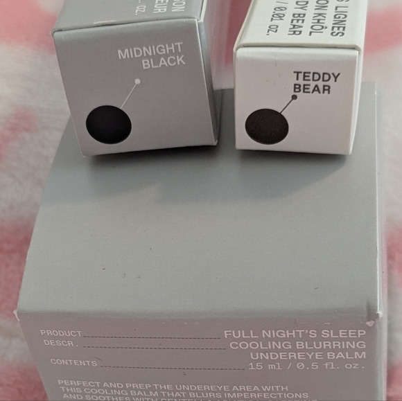 r.e.m. Beauty Lot Under Eye balm & Gel Eyeliner &  Volumizing Mascara Rem - New - Picture 4 of 14